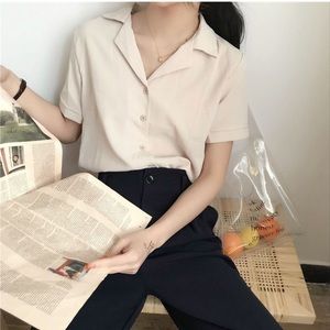 YesStyle Short Sleeve Blouse